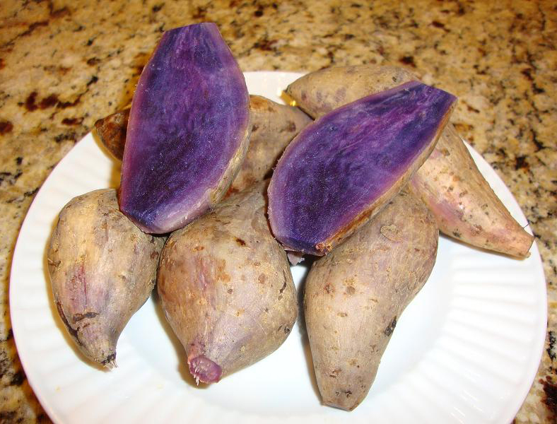 purple hawaiian potato